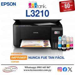 Impresora Multifuncional Epson EcoTank L3210